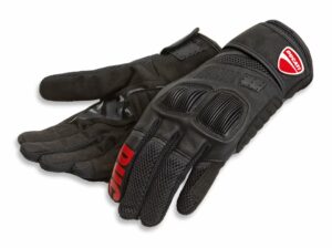 Ducati Summer C4 - Fabric Gloves in 2 Colour Variations